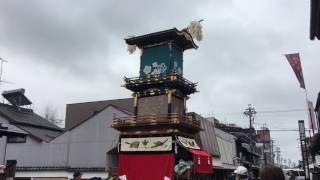 犬山祭り2017名栗町車切り