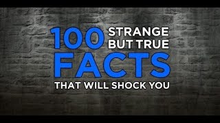 Almost 100 interesting facts about man and his body