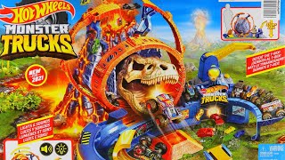 Super Epic Hot Wheels T Rex Volcano Arena Ever Can You Defeat The T Rex Epic Stunts