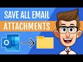 Save All Outlook Email Attachments to Folder | Power Automate Tutorial