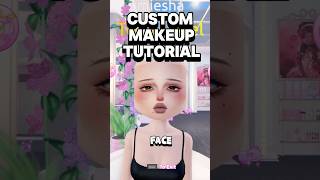 Skin hex is c8a596! #dresstoimpress #roblox #shorts #custommakeup