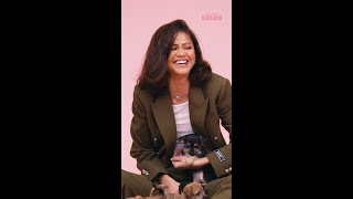 Zendaya the puppy whisperer 🥰🐶 Zendaya: The Puppy Interview #DunePartTwo #Zendaya #PuppyInterview