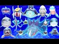 ALL 16 STANDARD SHARKS (LUMINITE) UNLOCKED (HUNGRY SHARK EVOLUTION)