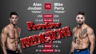 UFC ON FOX 22: Alan Jouban vs Mike Perry Preview & Predictions