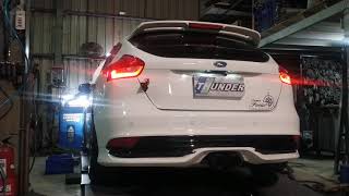 雷力 FORD 16 FOCUS MK3.5 1.5 尾段前管、仿ST中雙出超跑尾段│THUNDER FORD 16 FOCUS MK3.5 1.5 Muffler - ST type