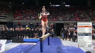 Jade Carey Near-Perfect 9.975 Beam Oregon State vs Auburn 1-24-25