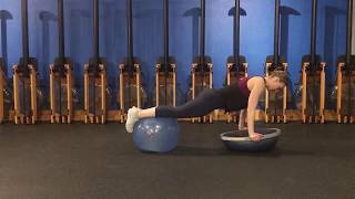 GREAT Balance Trainer & Stability Ball Combo Exercises!