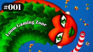 Worms zone.io 001 Magic Slither Worm Gameplay | Saamp wala game | Snake Game 2023 | Rắn Săn Mồi 2023