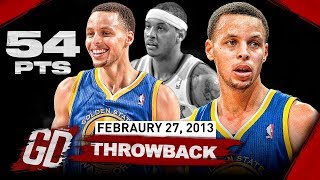 The Game That Stephen Curry Became Famous! Career-HIGH Highlights vs Knicks 2013
