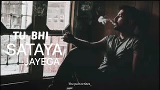 Tu Bhi Sataya Jayega Whatsapp Status |Vishal Mishra | Sad Song Status | New Whatsapp Status Video