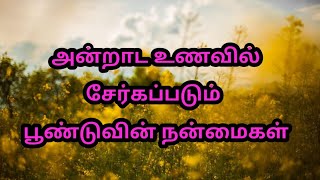 அன்றாட உணவில் சேர்கப்படும் பூண்டு வின் நன்மைகள்