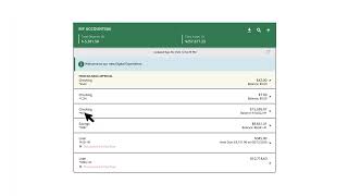 The Callaway Bank Online Banking: Dashboard Overview