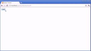 jQuery Tutorial 96 Load file