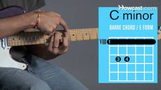 How to Play a C Minor Barre Chord | Guitar Lessons