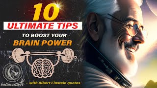10 Einstein Secret Tips To Increase Your Brain Power And Intelligence 🔥100%