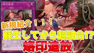 【遊戯王】新規紹介！烙印追放！蘇生しながら超融合！！？