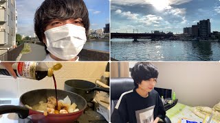 【Vlog】昼まで寝た2浪東大卒のぼっち休日【一人暮らし社会人男ルーティン】