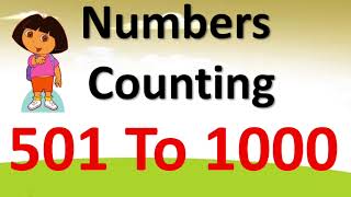 Learn 501 Το 1000 Numbers | Write 501 Το 1000 Numbers | 501 To 1000 Numbers Numbers 501 Το 1000