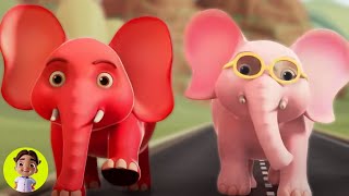 🐘 Ek Mota Hathi in Hindi, एक मोटा हाथी, Hathi Song and Kids Rhymes