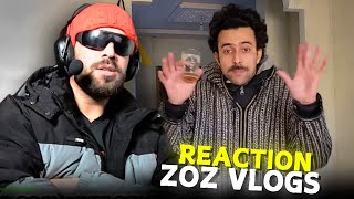 Ilyas El Maliki Reaction Zoz Vlogs 🔥 احسن باحت ومجنون في المغرب 🤣