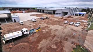 Texco Construction - Timelapse of Industrial Construction project for Sargeant Transport