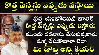 కొత్త పెన్షన్లు ఎప్పుడు ఇస్తారు | Ntr Bharosa Pension Letest News | Ntr Bharosa Pension | Ap News