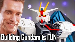 I BUILT My First Gundam And Almost LOST IT!