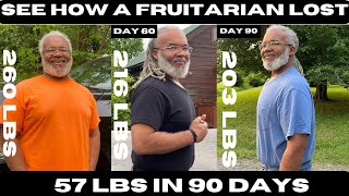 "Fruitarian Weight Loss Transformation: How I Lost 57lbs Naturally | Fruit-Base Diet Success Story!"