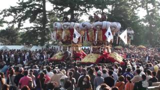 2011年　観音寺地区　琴弾八幡宮　参號　酒太鼓・四號　上若太鼓