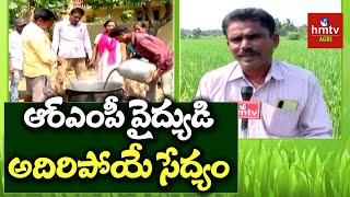 ఆర్‌ఎంపీ వైద్యుడి.. అదిరిపోయే సేద్యం. .! | hmtv agri