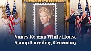 Nancy Reagan White House Stamp Unveiling Ceremony