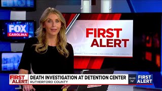 Death investigation at Rutherford Co. detention center