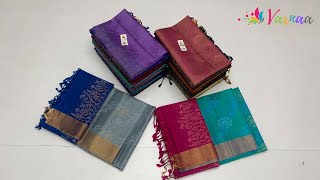 Embossed pattern pure silk sarees | offer price | varnaa sirumugai