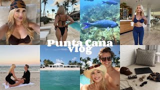 Punta Cana vlog - diving with sharks, 5 star hotel, stay fit on vacation