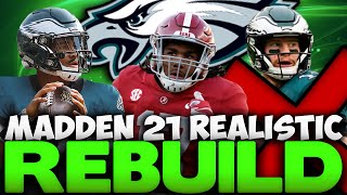 The Eagles Trade Carson Wentz And Draft 2 Stud WRs! Madden 21 Philadelphia Eagles Rebuild
