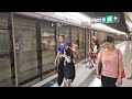 MTR Island Line M-Train A181/A224 Arrive Sheung Wan Station Platform 2