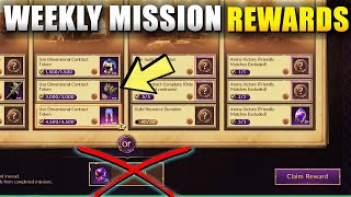 Throne and Liberty How to Claim Weekly Mission Rewards