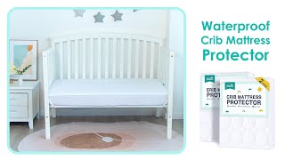 Biloban Crib Mattress Protector Pad, Waterproof