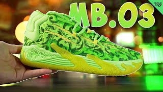 Lamelo Ball's New Shoe! Puma MB.03 First Impressions!