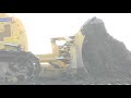 komatsu　【コマツ】　d61pxi 　bulldozer　【ブルドーザー】　インテリジェントマシンコントロール　堤防ならし作業　重機建機