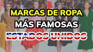 🥇 5 Mejores MARCAS DE ROPA FAMOSAS en ESTADOS UNIDOS (2025)