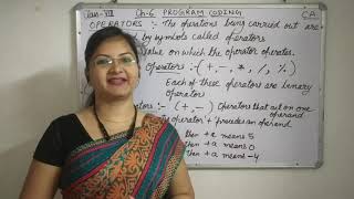 CBSE CA(Computer Application) Class-8 Ch-6 Program Coding Part-9