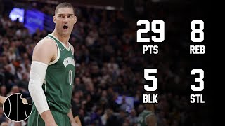 Brook Lopez Highlights | Bucks vs. Pistons | 13th Nov 2024