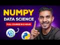 Numpy for Data Science | Full Course | Sagar Chouksey