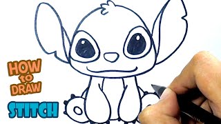 How to Draw Stitch | Drawing Step by Step