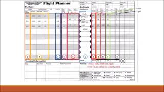 VFR Nav Log Introduction