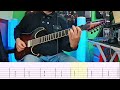 stratovarius hunting high and low guitar cover tab