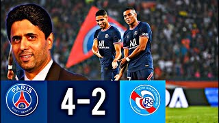 PSG - STRASBOURG (4-2), NASSER RÉAGIT