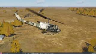 DCS Wold :UH-1 GroundAttackEasy  テスト投稿