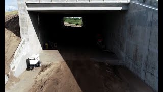 Brightline Construction   How build a box tunnel in seven minutes